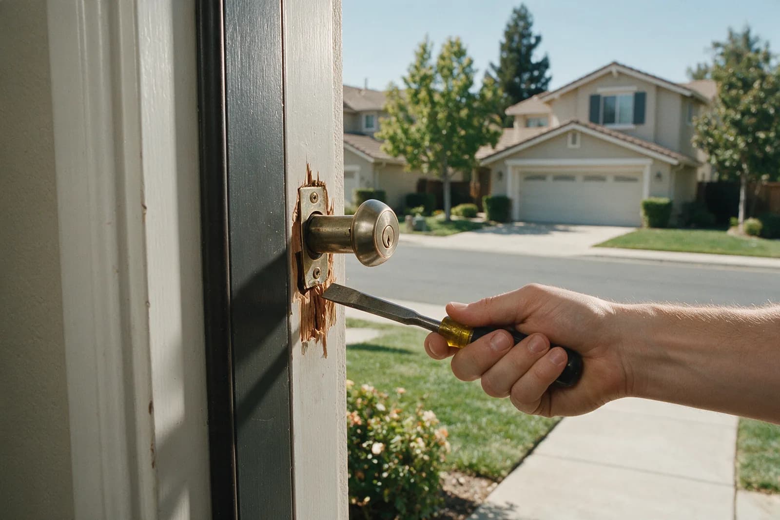 Post Break-In Lock Repair in Pleasanton by Amador