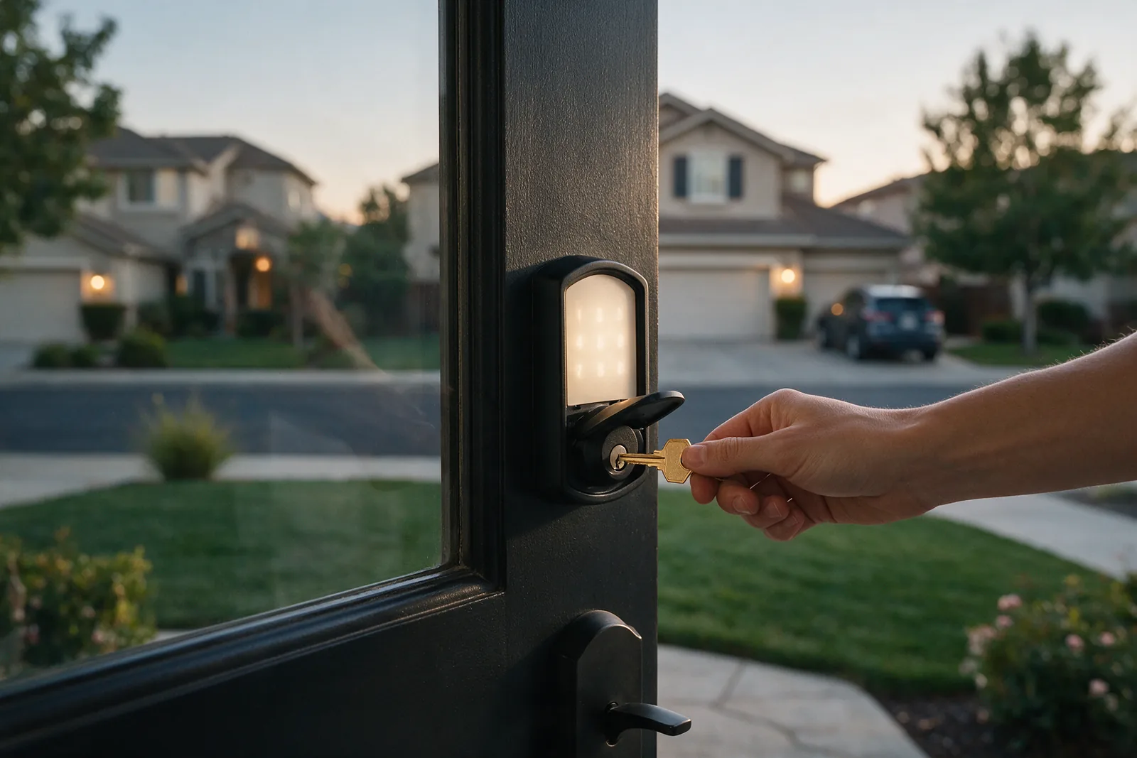 Smart Lock Installation in Pleasanton by Amador